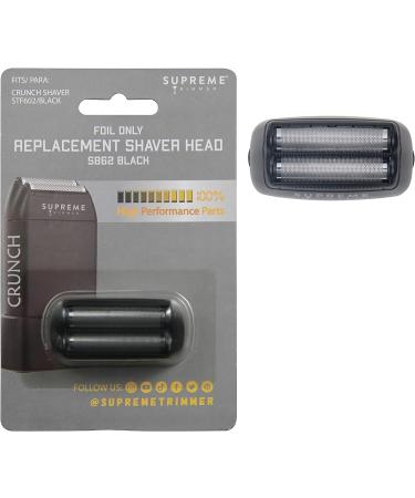 Supreme Trimmer SB62 Replacement Foil for Crunch STF602 - Hypo-Allergenic Black Foil - Buy Online on SooperMarket.com