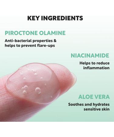 Clever Soap 0.5% Piroctone Olamine Face & Body Cream - Helps Prevent Flare-Ups - Suitable For Seborrheic Dermatitis Psoriasis Acne & Oily Sensitive Skin - Fragrance & Oil Free For Men & Women - Buy Online on SooperMarket.com