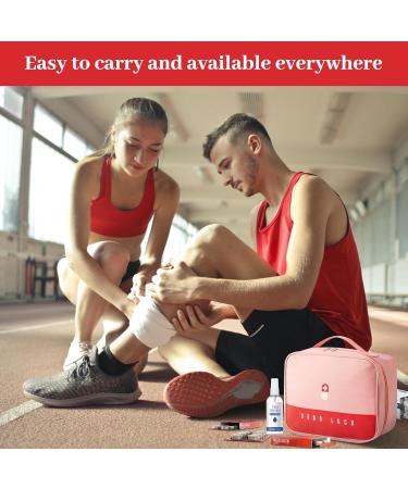 Yutuy 4-Pack Waterproof Medication Bag - Large Capacity First Aid Travel Pharmacy Pouch - Buy Online on SooperMarket.com