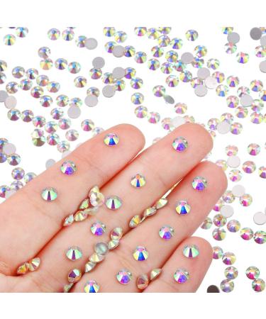 1440 Pack Crystal AB 4 MM Rhinestone Gems - Non-Self-Adhesive Diamantes - Buy Online on SooperMarket.com