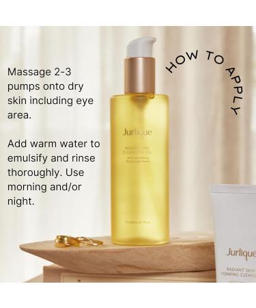 Jurlique Nourishing Cleansing Oil - Best Makeup Remover & Oil Cleanser for Face | 6.7 Oz - International Shipping Available - Buy Online on SooperMarket.com
