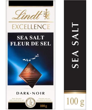 Lindt EXCELLENCE 70% Cacao Dark Chocolate Bar 100 Grams & EXCELLENCE Sea Salt Dark Chocolate Bar 100 Grams - Buy Online on SooperMarket.com