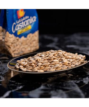 Castania Lebanese & Egyptian Mini Melon Seeds Snack Mix - Salted, No Added Sugars - 12oz Bag (1 Pack) - Buy Online on SooperMarket.com