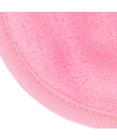 5pcs Coral Fleece Makeup Remover Towels - Reusable Microfiber Face Cloths for Home & Beauty Salon | Skin Friendly & Washable for Mascara Eyeliner Foundation Lipstick - Buy Online on SooperMarket.com