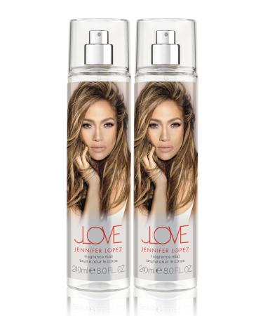 Jennifer Lopez JLove Body Mist 240ml (8fl oz) Duo Pack (2 Pack) JLove 4 Fl Oz (Pack of 2)