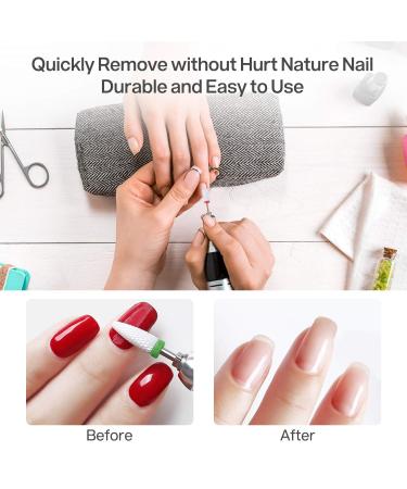 MAQUITA 7Pcs Ceramic Nail Drill Bits Set - Professional Nail Drill Bit Tools for Manicure Pedicure - Great Gift for Women and Girls - Buy Online on SooperMarket.com