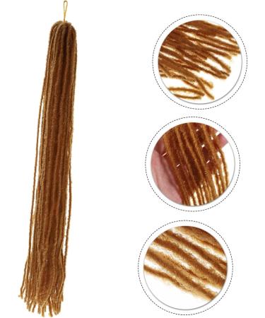 FOYTOKI Dirty Little Braids Double Ended Dreadlock Extensions Women Hairpiece Long Dreadlocks Fashion Hairpiece Dreadlocks Dreadlock Headband Wigs Hair Extensions Hair Wig Men Wig 90X8CM As Shown - Buy Online on SooperMarket.com
