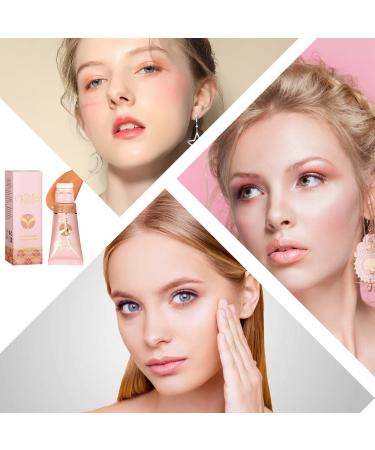 Velvet Liquid Blush - Applicator Detachable Matte Face Blush - Portable Blush Stick with Cushion Applicator for Home Gathering Dating Working Traveling Acime 01 - Buy Online on SooperMarket.com