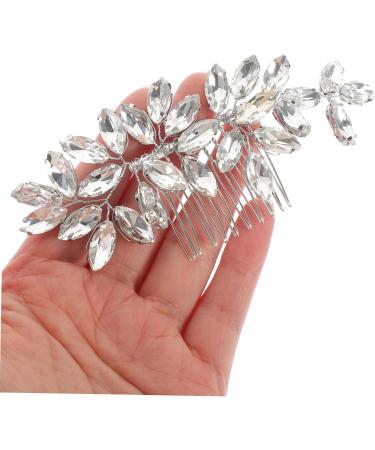 HAPINARY Crystal Hair Accessories Rhinestone Hair Comb for Bridal Sparkly Hair Comb Bridal Rhinestone Hair Comb Wedding Hair Comb for Bridal Wedding Hair Accessories Wedding Bride Hair Comb - Buy Online on SooperMarket.com