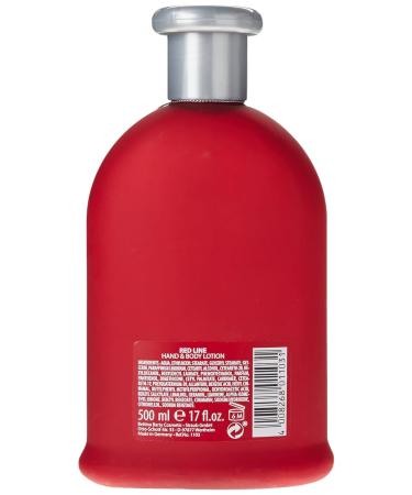 Bettina Barty Red Line Hand & Body Lotion 500ml - Hydrating Moisturizer for Soft Skin | International Shipping Available - Buy Online on SooperMarket.com
