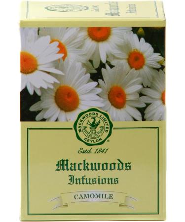 MACKWOODS CAMOMILE HERBAL INFUSION IN 25 ENVELOPED TEA BAGS - Buy Online on SooperMarket.com