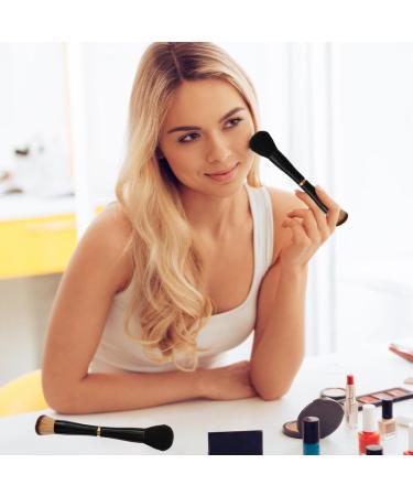 Mini 4 in 1 Makeup Brush Stackable Dual Ended Makeup Brush Mini Travel Makeup Brushes Set with Powder/Blush Brush Brush Blending Brush - Buy Online on SooperMarket.com