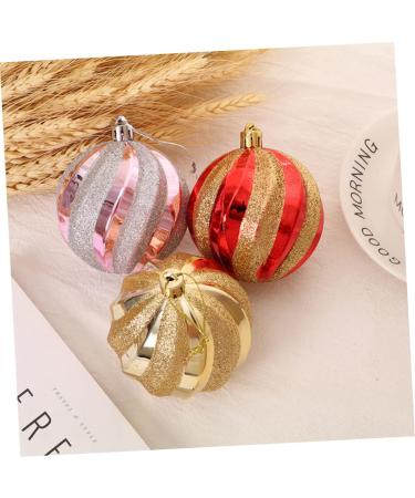 Cabilock 18 Pcs Christmas Hanging Balls Fillable Christmas Ornaments Christmas Ball Pendant Prom The Banner - Buy Online on SooperMarket.com