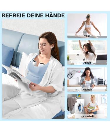 ANCHNVIKEE Electric Milk Pump Set - 2 Portable Hands-Free Pumps with LED Display 3 Modes & Memory Function - 4 Plugins Included - Buy Online on SooperMarket.com
