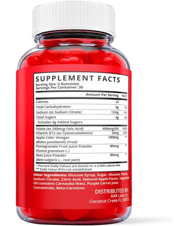 Slim Detox Keto ACV Gummies - Vegan Formula for Weight Loss - 60 Gummies - Buy Online on SooperMarket.com