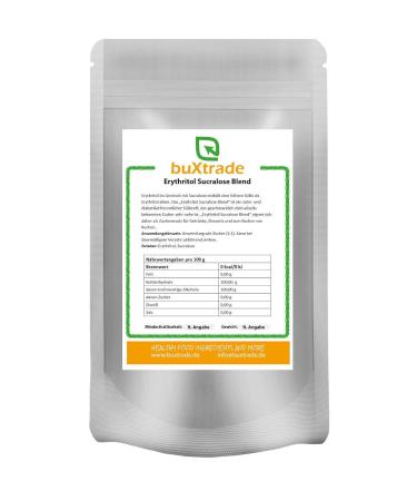 Erythritol Sucralose Blend - High Sweetness Sugar Substitute Sweetener (2 kg) | Various Sizes Available | Buy Internationally - Buy Online on SooperMarket.com