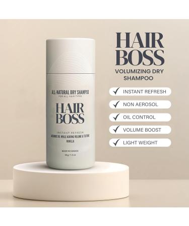 Natural Dry Shampoo Powder | Travel Size Volume Powder for Women & Men | Non-Toxic Talc & Benzene Free Mattifying Formula - Buy Online on SooperMarket.com