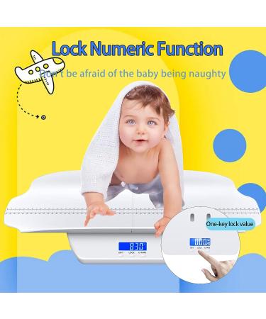 Raincol Baby Scale  Pet Scale  Multi-Function Toddler Scale  Digital Baby Scale  Blue Backlight  Weight and Height Track. - Buy Online on SooperMarket.com