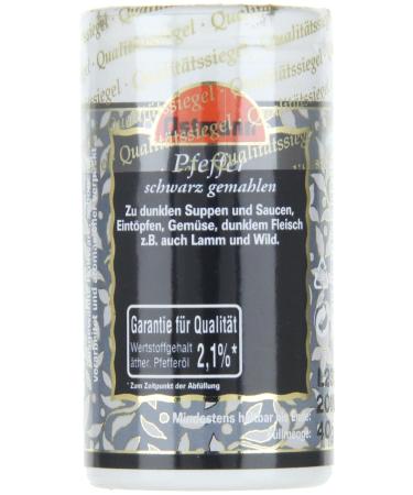 Buy Ostmann Black Pepper Ground 40g - Pack of 2 | Premium Quality | International Shipping - Buy Online on SooperMarket.com