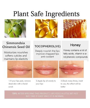 Cozzo Vitamin E Lip Plumping Serum | Eliminate Dryness Enhance Shine | 5 ml (3 Pieces) - International Shipping Available - Buy Online on SooperMarket.com