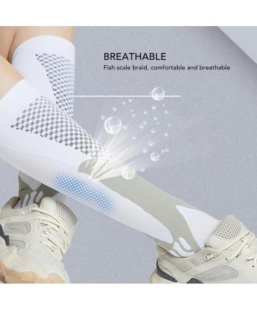 Hiraith Athletic Compression Socks - Comfortable Muscle Shock Absorption for Sports (L/XL 35-39) | International Shipping Available - Buy Online on SooperMarket.com