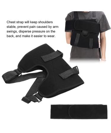 Adjustable Arm Sling Shoulder Immobilizer | Rotator Cuff Support Brace - Black - Buy Online on SooperMarket.com