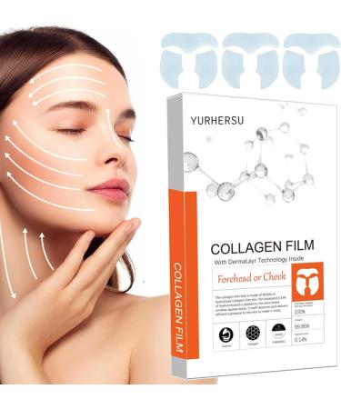 Pure s Film Bio Face Film for Face Soluble Supplement Moisturizing and Hydrating 3pc * Forehead Film 3 Pairs* Cheek Patches - Buy Online on SooperMarket.com