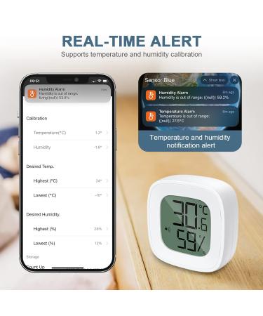 Ankilo Wireless Thermometer Hygrometer - New Bluetooth Upgrade for Accurate Indoor Climate Monitoring - Buy Online on SooperMarket.com