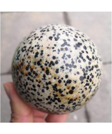 Natural Crystal Rough Ornament Natural Stone Sphere Dalmatian Jasper Crystal Quartz Ball for Gift for Reiki Decoration Gift Decoration feng Shui 1pc (Color : 1pc 60mm) - Buy Online on SooperMarket.com