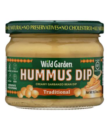 Wild Garden Hummus, Traditional, 10.74 OZ (Pack of 6)