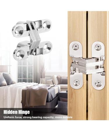 Buy Invisibly Hidden Cross-Covered Sensory Necklace - White Hinges Cabinet Fittings & Toddler Bite Ring Pearl Door Hinge | Silver XS (S) - International Shipping Available - Buy Online on SooperMarket.com