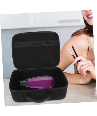 Gogogmee 1pc Hair Dryer Storage Bag Carrying Portable Travel Pouch for Hair Styling Tools Suitcase Black Eva - Buy Online on SooperMarket.com