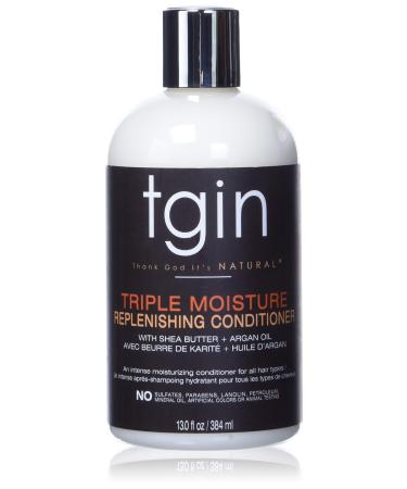 tgin Triple Moisture Replenishing Conditioner For Natural Hair - Dry Hair - Curly Hair - 13 Oz