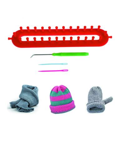 Tyiagle Knitting Machines 48 22 Needles Spinning for Beginner Adults & Kids Smart Knitting Weaving Loom with Row Counter Crochet Machine for Sock Hat Scarf Knitting & Crochet Supplies (26 Loom)