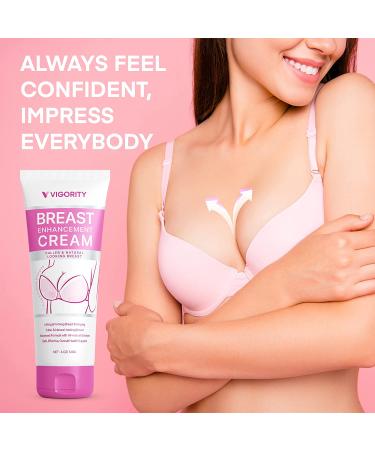 Breast Enhancement Cream - Natural Formula for Growth & Enlargement | Lift, Firm & Tighten Naturally - Buy Online on SooperMarket.com