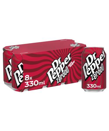 Dr Pepper Zero 8 x 330ml