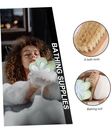 6-Piece Bathroom Set | Scrubbing Balls & Bathing Tools | Shower Supplies for Ultimate Clean - Buy Online on SooperMarket.com