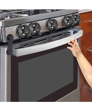 OFYDNR Stove Knob Covers for Child Safety, (5+1 Pack) Baby Safety Gas Stove Knob Covers Protection Locks with Oven Childproof Lock for Kids Child Proofing