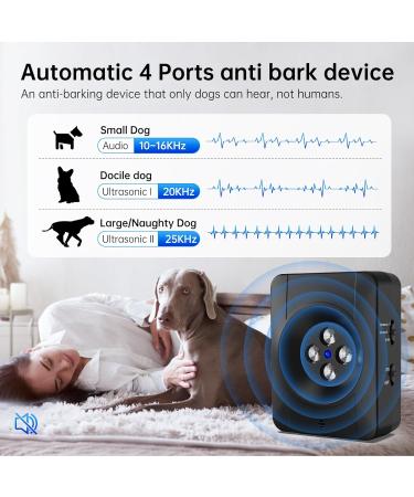 Antibell for Dogs - 3 Levels of Ultrasound Anti-Bark Device 33ft Range | Safe & Effective Dog Barking Control - Buy Online on SooperMarket.com