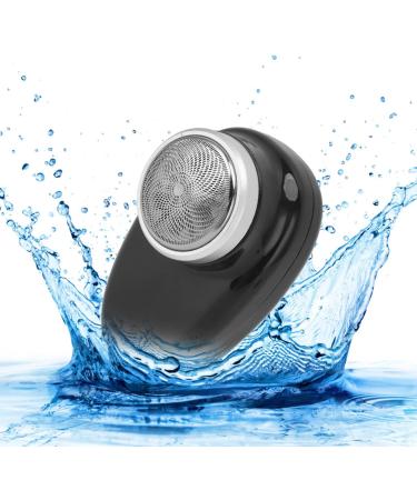 Mini Electric Beard Trimmer Rotating Blade Hair Trimmer USB Charging Portable Trimmer Black - Buy Online on SooperMarket.com