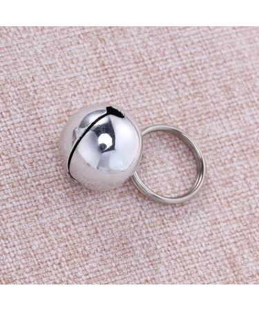 Balacoo Pet Bells 10pcs Cat Dog Bells Pet Collar Accessories Pet Training Bells for Kitten Collars Puppy Collars Silver - Buy Online on SooperMarket.com