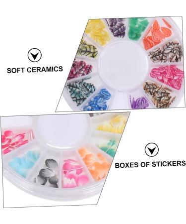 Healeved 48 Boxes Soft Pottery Nail Accessories Charms Clay Diy Patch Nail Decoration Fruit Slices for Nail Art Diy Craft Flatback Nail Embellishments Cartoon Nail Flakes Polymer Clay 3d - Buy Online on SooperMarket.com