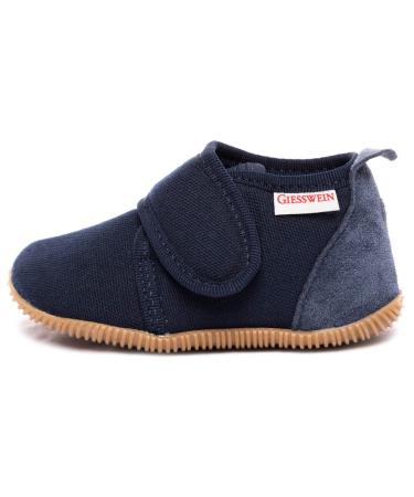 Giesswein Unisex Kid's Strass - Slim Fit High Slippers 2 UK Child Dark Blue