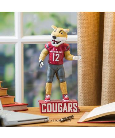 Buy Evergreen NCAA Washington State Cougar Tiki Totem - Unique Home Decor for Fans - Fast International Shipping - Buy Online on SooperMarket.com
