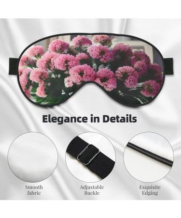 Beauty Flowers Soft Sleep Eye Mask - Breathable Eye Patch for Women | Perfect for Travel & Relaxation - Buy Online on SooperMarket.com