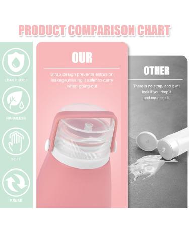Buy Noideeer 18-Piece Silicone Travel Bottles Set - TSA Approved Perfect for Shampoo Lotion & Gel - Includes Labels & Transparent Bags - Ideal for International Travel - Buy Online on SooperMarket.com