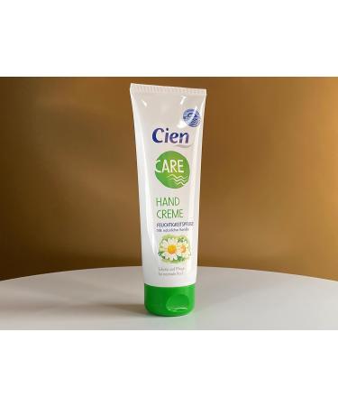 Cien CARE Hand Cream 125ml - Moisture & Care with Natural Chamomile (3-Pack) - Hydrating Hand Moisturizer for Soft Skin - Buy Online on SooperMarket.com