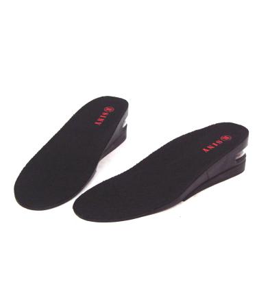 SINY 2-Layer Air up Height Increase Elevator Shoes Insole Lift Kit 5cm (Approx 2 inches) Heel Inserts for Men