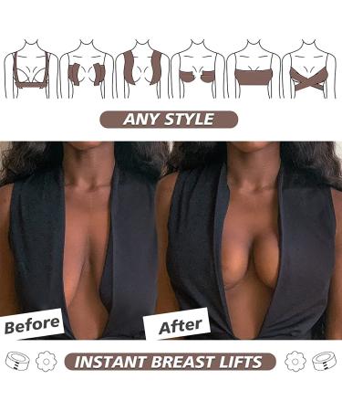 XL Breast Lift Tape for A-G(DD) Cup Brown - BoobTape for Large Breasts, Body & Athletic Support with Nipple Cover - Booby Tape Solution - Buy Online on SooperMarket.com