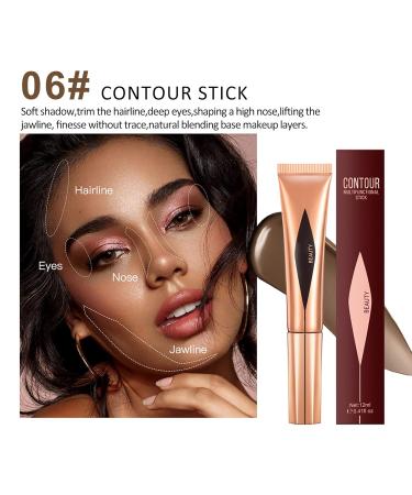 Buy Prreal Liquid Contour Beauty Wand 06 | Long-Lasting Waterproof Concealer Cream & Makeup Stick - Natural Matte Finish & Easy Application - Dark Brown (1 Pack) - Buy Online on SooperMarket.com